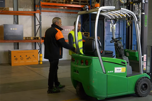 Más prácticas del curso de carretillero en Sevilla